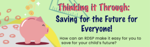 Thinking it Through: Saving for the Future for Everyone! @ Online via Zoom