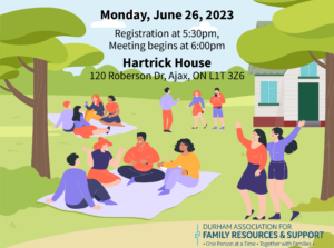 Annual General Meeting @ Hartrick House | Ajax | Ontario | Canada